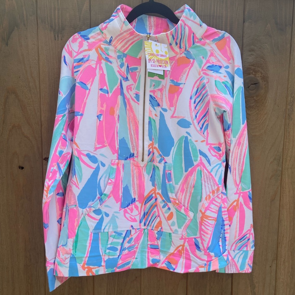 NWT Lilly Pulitzer Skipper Popover Out to Sea size Small
